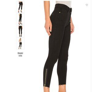 DL1961 FARROW INSTASLIM ANKLE JEANS BLACK
